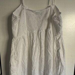 A New Day dress |eyelet sundress| white